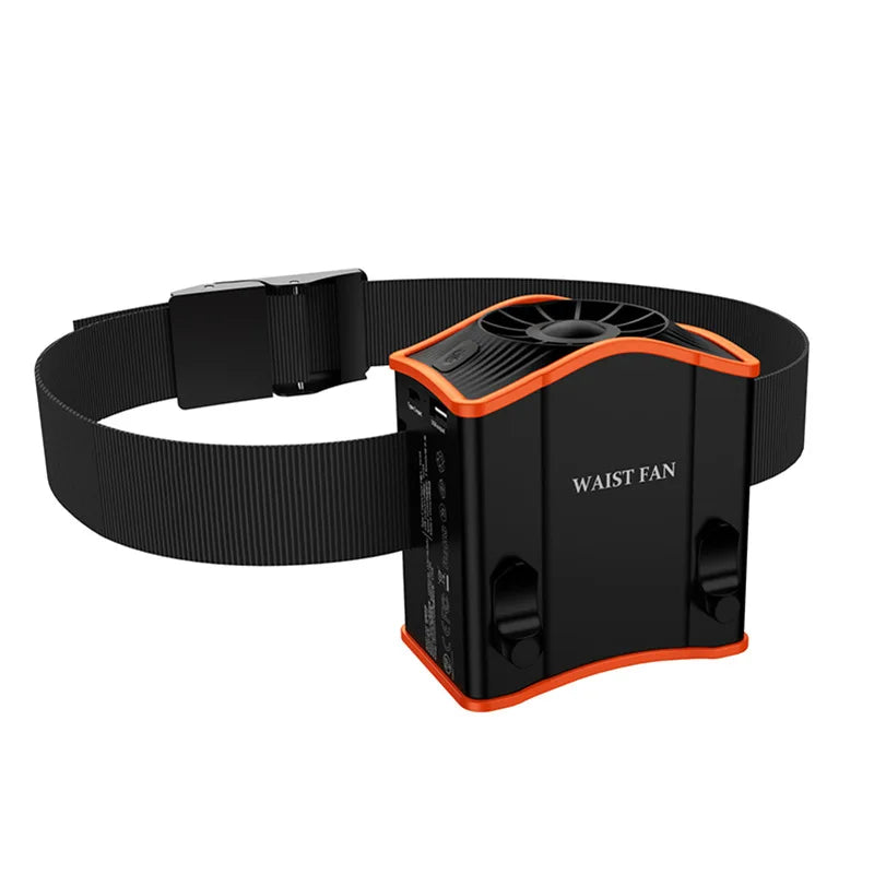 2026 New Upgrade Upgraded Portable Waist Fan With Adjustable Belt,10 Times Strong Wind Waist Clip Fan With 12000mAh