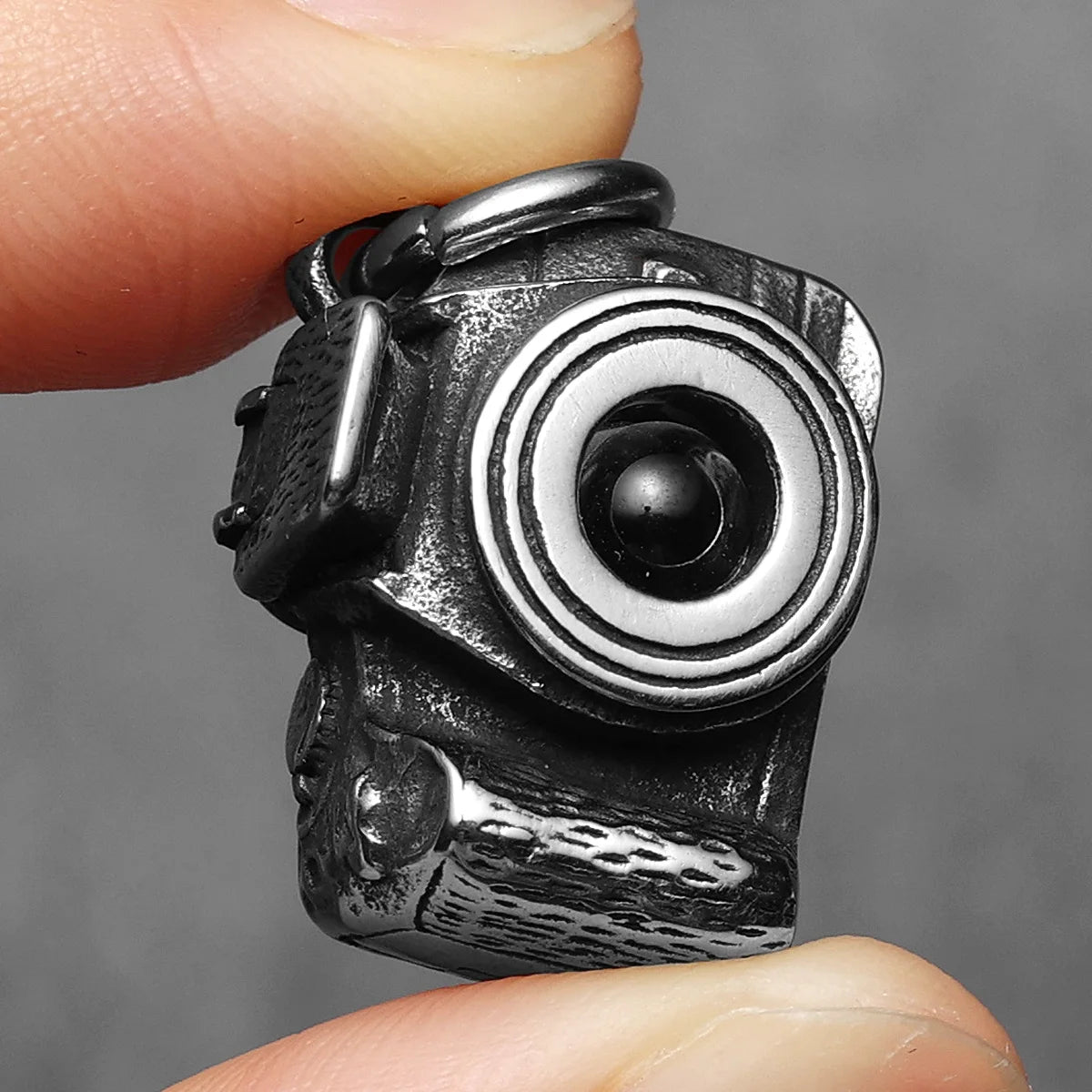 Retro Camera Men Necklaces With Pendant Stainless Steel Unique Jewelry For Male Women Punk Hip Hop Accessories Gifts Wholesale
