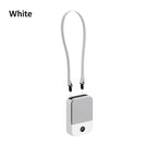 Waist Fan Portable Outdoor Mini Hanging Neck Fan 3 Gear Strong Wind Bladeless Waist Neck Fan Air Cooler USB Fan 2000Mah