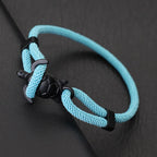 Unique Marine Turtle Rope Bracelet Men Adjustable Easy Hook Multi-Color Option Milan Cord Wristband Beach Homme Jewelry