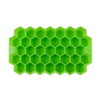 Silicone Honeycomb Movable 37 Ice Tray, with removable lid silicone ice cube mold, BPA-free