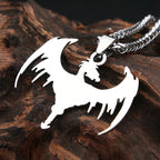 Viking Dragon Pendant — 316L Stainless Steel