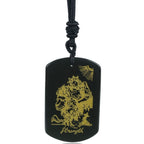 Tarot Black Pendant Necklace