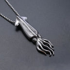 Punk Fashion Octopus Pendant Necklaces For Men Stainless Steel High Quality Animal Street Rock Necklace Chain Jewelry