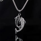 Dolphin Steel Pendant Love Korean Edition Sen