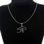 Ankh Cross Pendant Necklace — Stainless Steel