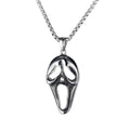 Ghost Steel Pendant Retro