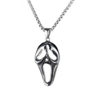 Ghost Steel Pendant Retro