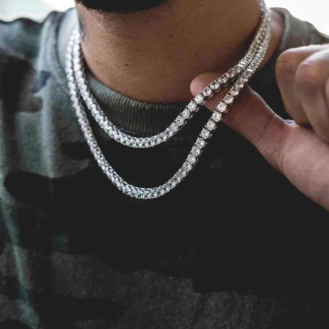 Iced Out Tennis Chain Necklace