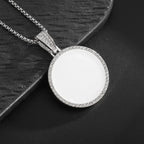 Hip Hop Iec Out Put Crystal Zirconia Dollar Sign Pendant Necklace Fashion Punk Cool Rock Rap Party Jewelry Accessories