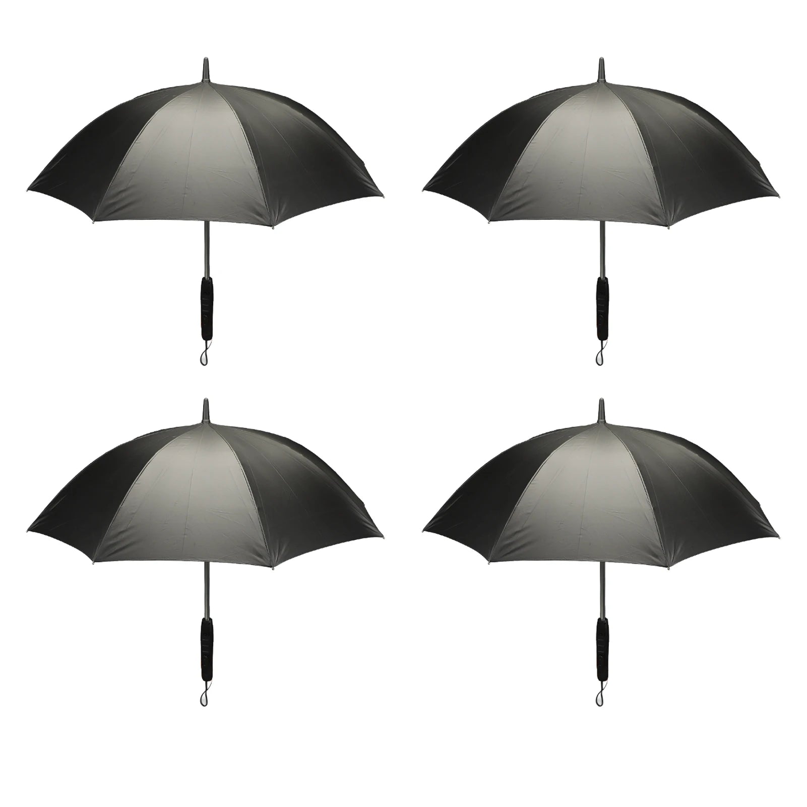 Sun Umbrella with Fan and Sprayer 8 Ribs Portable 3 in 1 UV Blocking Umbrella for Outdoor Summer Umbrella with Fan and