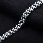 Iced Out Cuban Link Necklace — 925 Silver