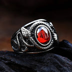 New Gothic 316L Stainless Steel Skull Ring Punk Hip Hop Fashion Skeleton Rings For Men Women Unique Biker Jewelry Halloween Gift