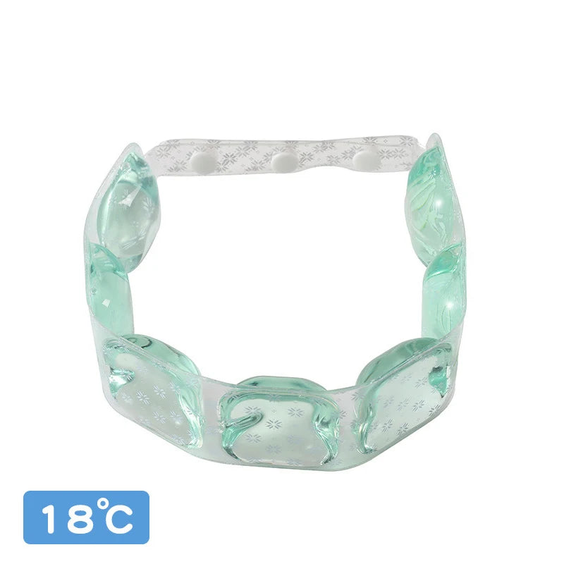 18 °/28 ° Cooling Ring Suitable For Men & Women Portable Sport Neck Ring Collar Cooling Patch, Nordic Style For Office