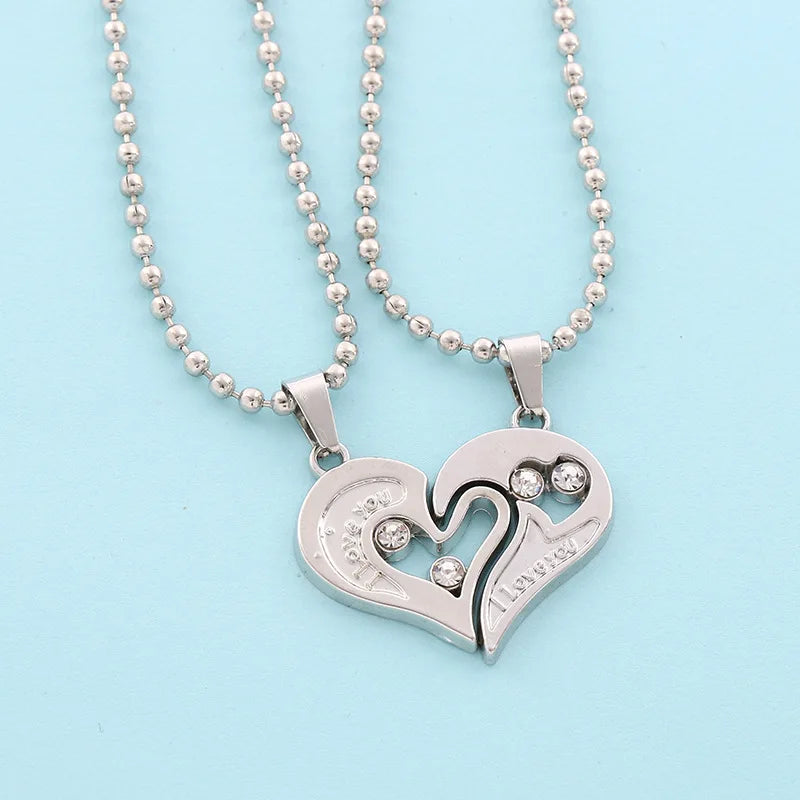 Magnetic Heart Pendant Necklace