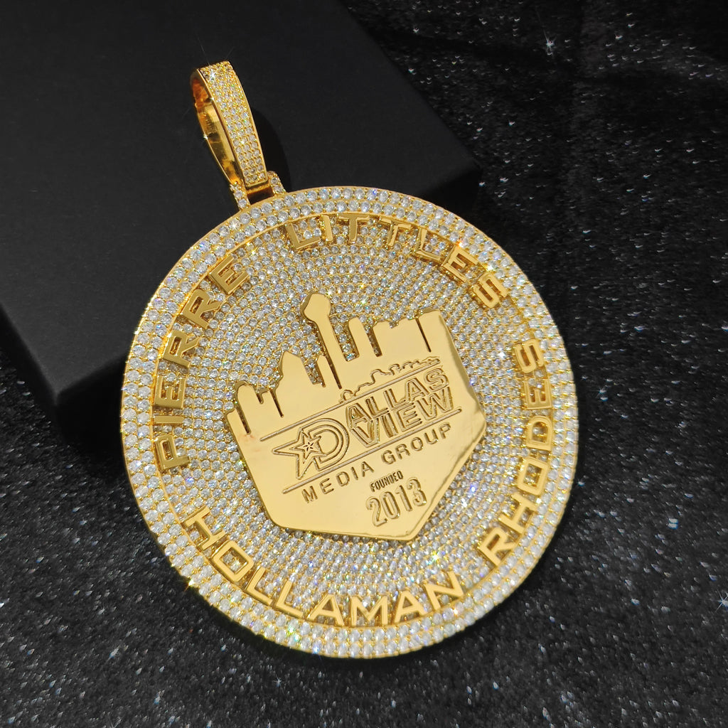 3D Pendant with Custom Design - Unique Personalized Necklace for Men and Women, Multiple Shapes and Symbol, Anniversary