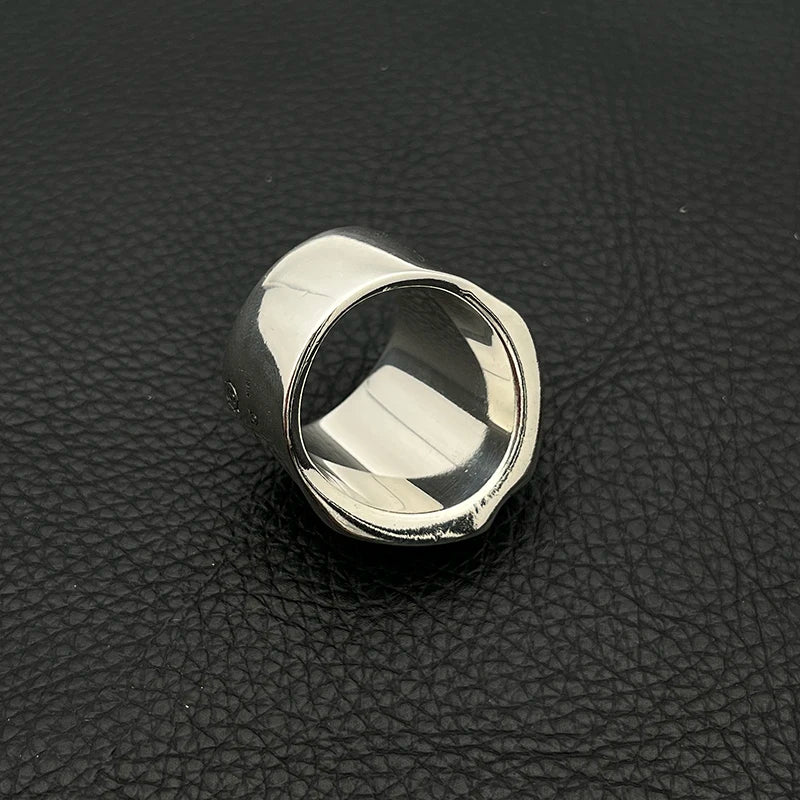 Goth Grunge Skull Ring for Men — Sizes 8 to 12