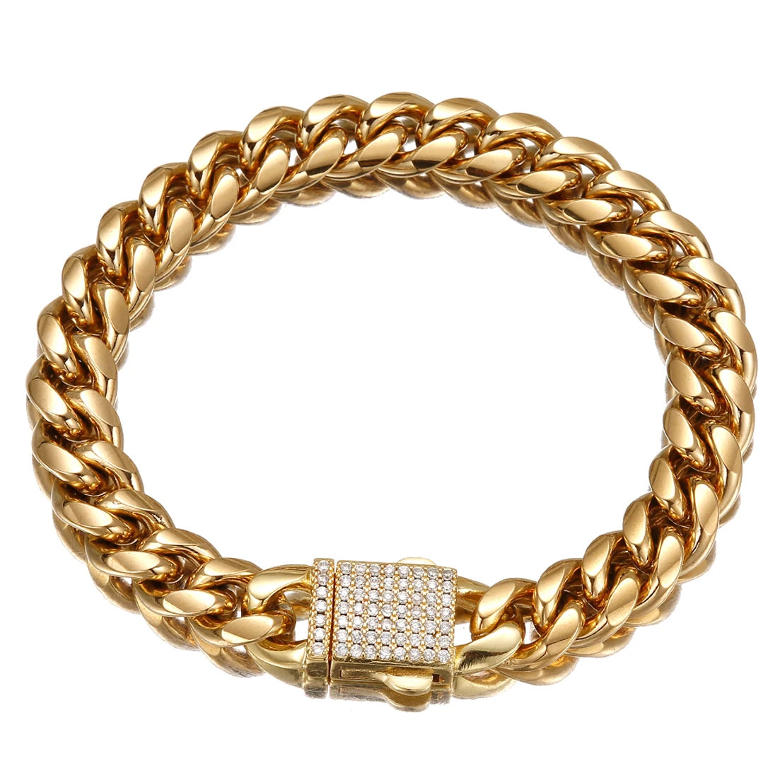 Iced Out Crystal Bracelet 6-14mm — Stainless