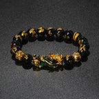 Color-Changing Natural Stone Pi Xiu Beaded Bracelet