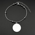 Seven Archangels Amulet Stainless Steel Bracelet for Women Men Seal of Salomon Talisman Christian Protection Hand Chain