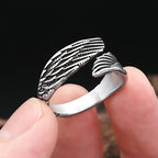 Angel Wings Ring — Stainless Steel