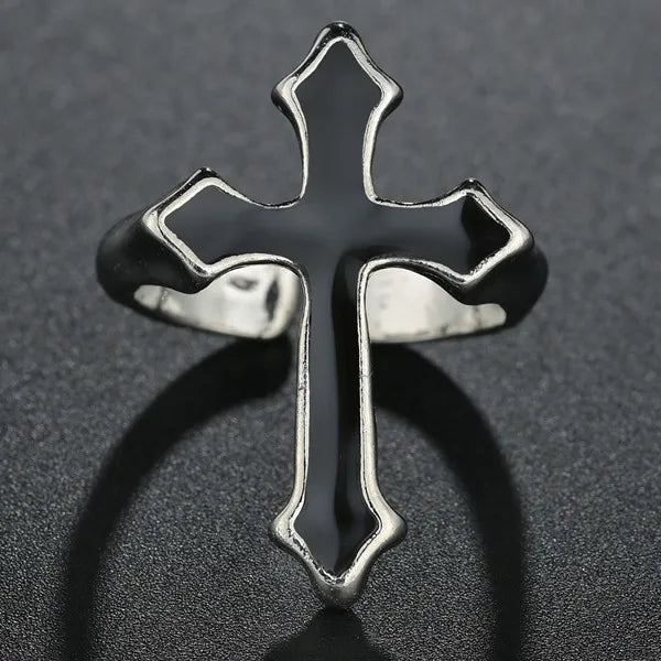 New Design Skull Crow Skull Ring Woodpecker Bird Men's Ring Punk Stylish Jewelry
