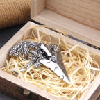 Viking Spear Odin Amulet Pendant — Stainless Steel