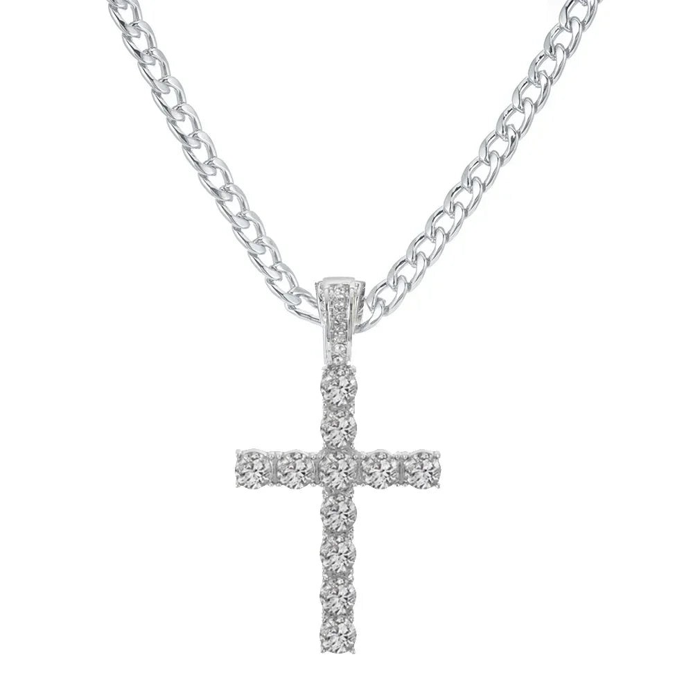 Iced Out Cuban Chain Set — 16mm