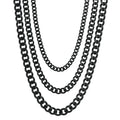 Cuban Link Chain Necklace 3.5-7mm — Gold