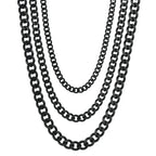 Cuban Link Chain Necklace 3.5-7mm — Gold
