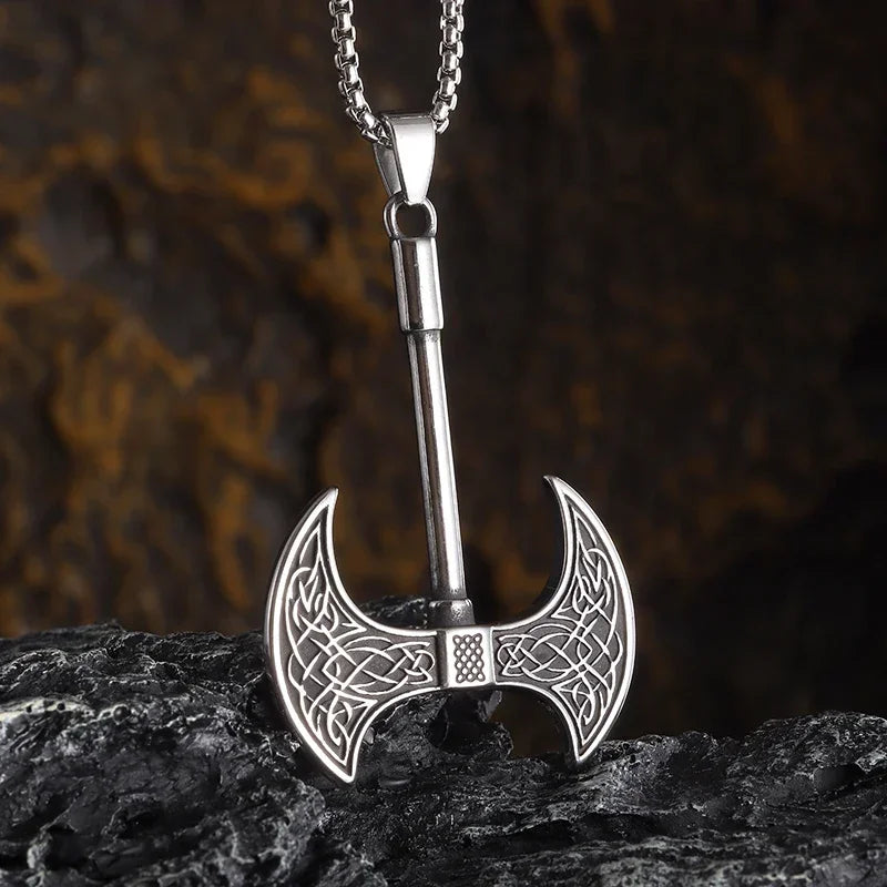 Hebrew Pentagram Star Pendant Necklace — Amulet