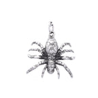 Gothic Spider Pendant — Stainless Steel