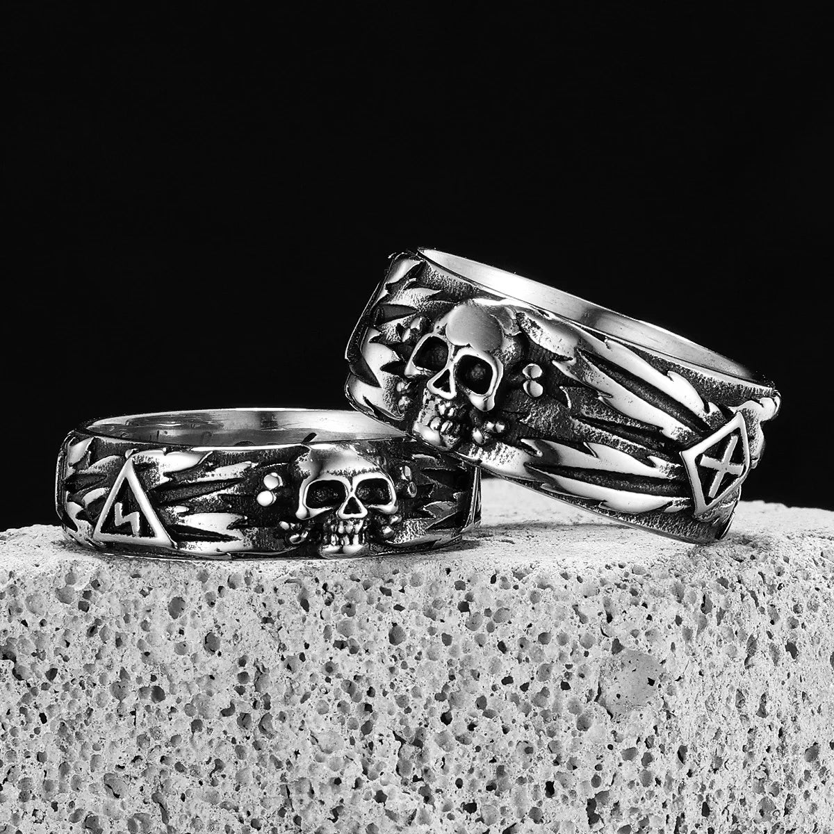 Skull Devil Ring — Stainless Steel