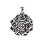 Flower 925 Silver Pendant Necklace