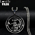 Sigil de Lucifer Baphomet Necklace — SS