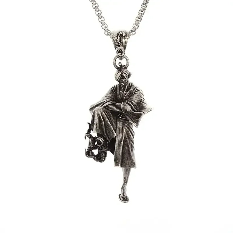 Angel Stainless Steel Pendant Necklace