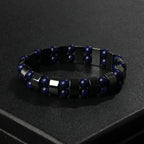 Fashion Wave Hematite Magnetic Bracelet Men Original Beaded Hematite Energy Bracelets for Women Positive Energy Jewelry