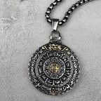 Bagua Pendant Necklace — Stainless Steel