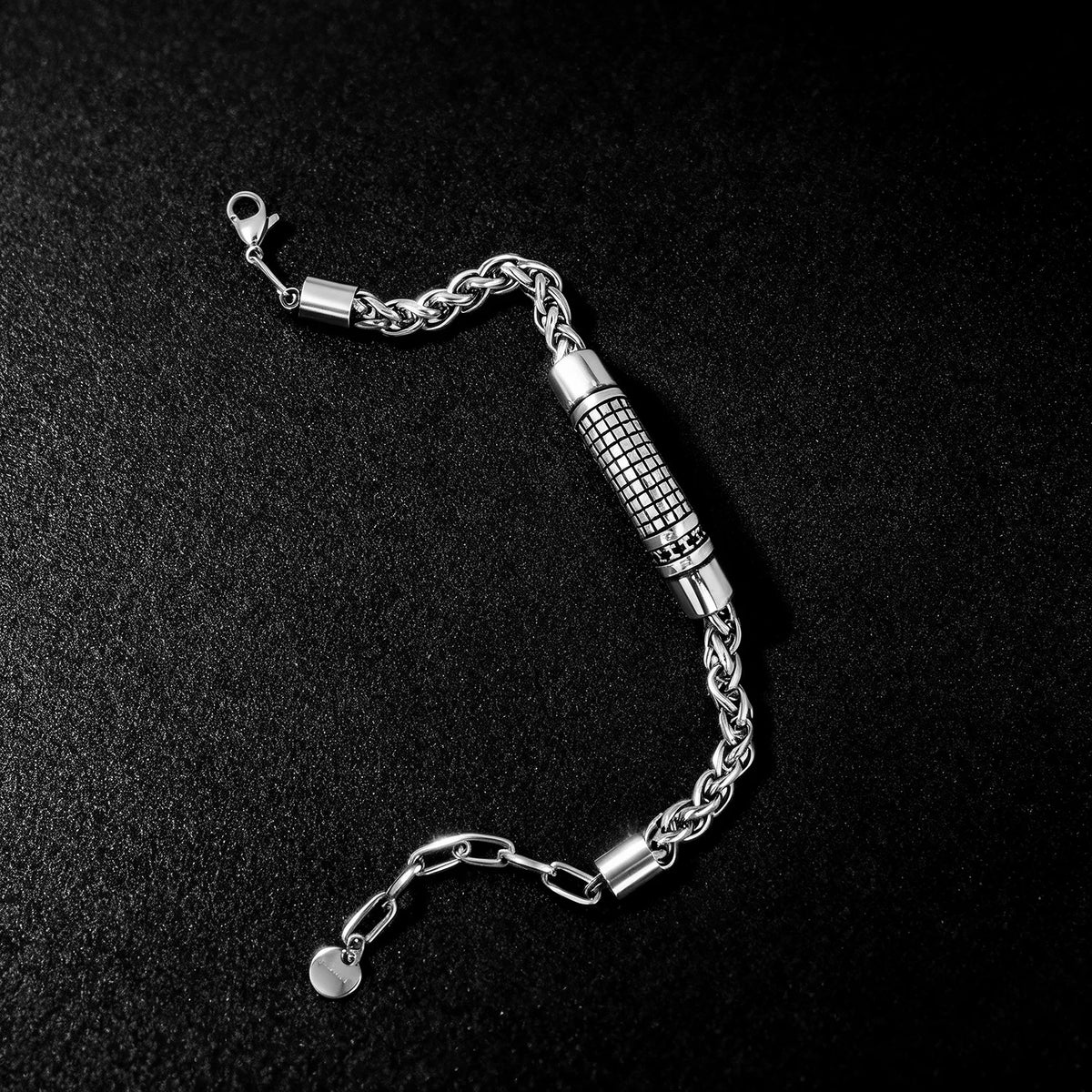 Nautical Anchor Bracelet — Adjustable Chain, Stainless Steel