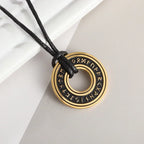 Hebrew Pentagram Star Pendant Necklace — Amulet
