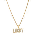 Personalized Custom Zircon Name Necklace Stainless Steel for Women Men Double Layers Zircon Twist Chain Birthday Jewelry Gift