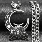 Gothic Celtic Knot Pendant Necklace — Stainless Steel