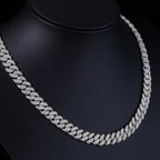 Iced Out Cuban Necklace Stainless Steel 10MM