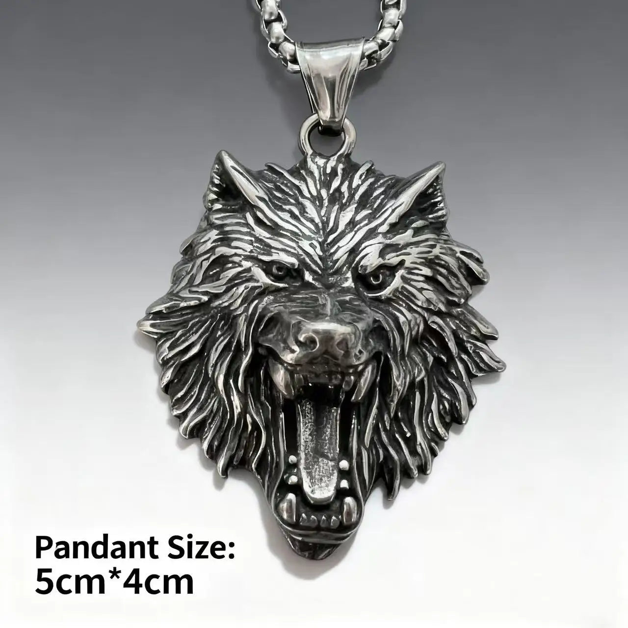 Steel Pendant 316L Animal Turtle Punk Style