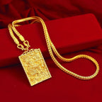 Dragon Gold Pendant Necklace