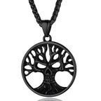 Skull Pendant Necklace — Stainless Steel Gothic