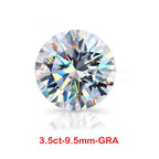 VVS1 Moissanite Loose Stones D Color 0.7-10MM
