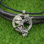 Nostalgia Greek Goddess Roman Mythology Warrior Goddess Minerva Athena Pendant Gothic Necklace For Women Jewelry