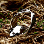 Butterfly Skull Steel Ring Gothic Punk Vintage