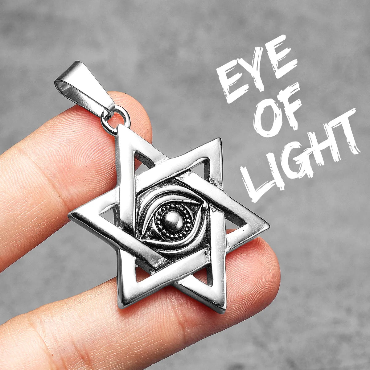 Seal of Solomon Pendant — Stainless Steel